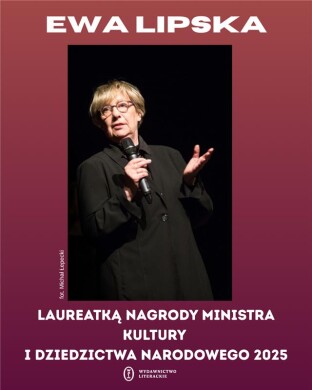 Ewa Lipska z nagrodą ministra kultury!
