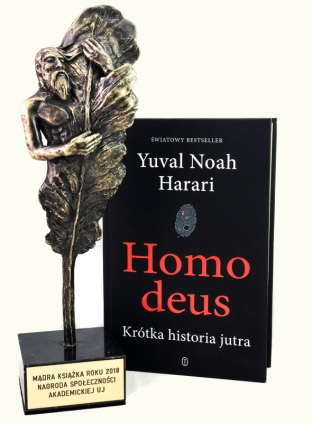 "Homo deus" - Mądrą Książką Roku!