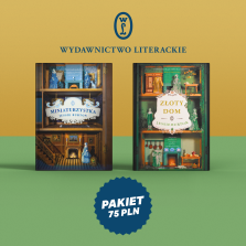 Okładka książki: Złoty dom + Miniaturzystka